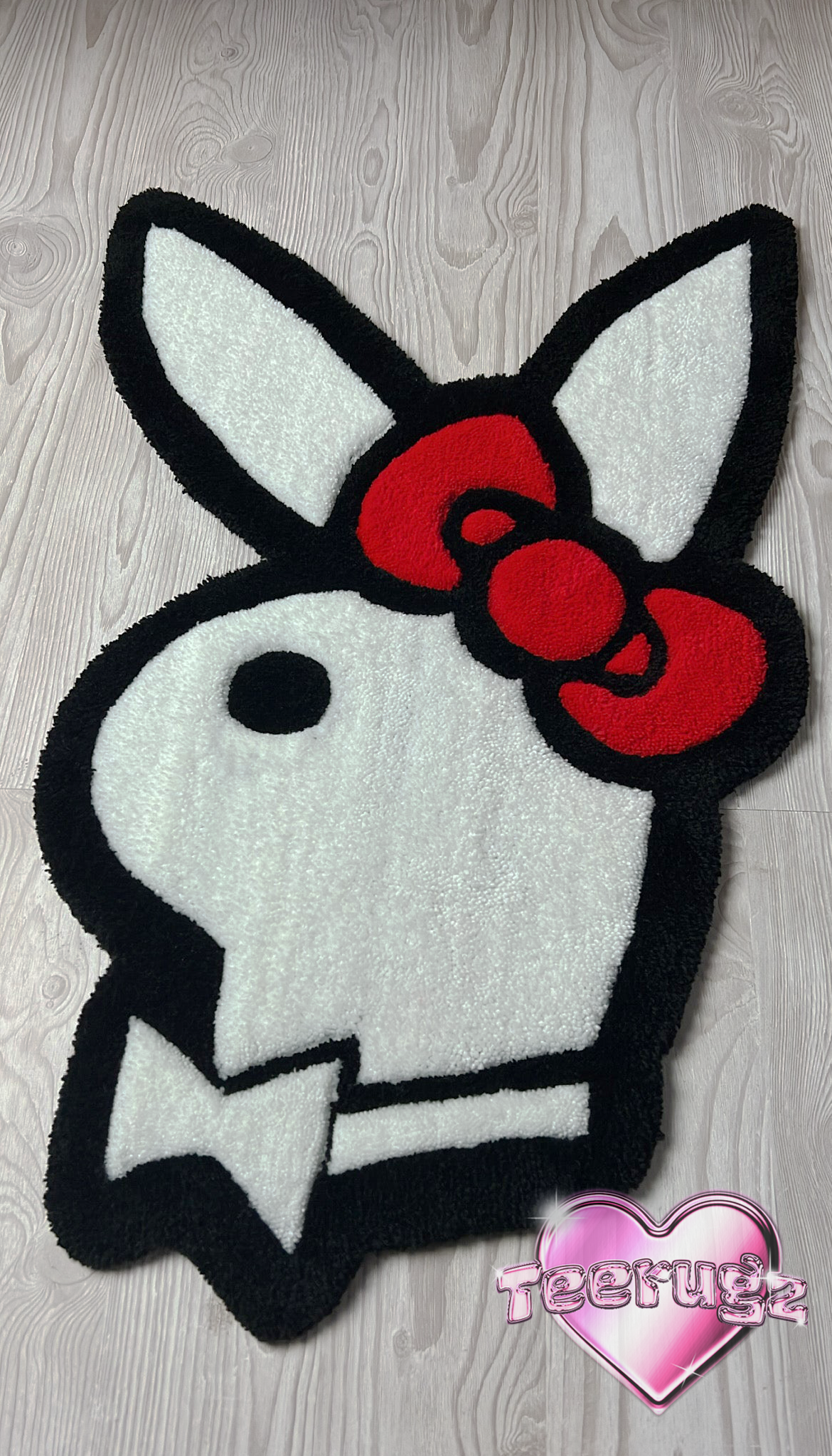 Jumbo Hello Kitty Bow Bunny