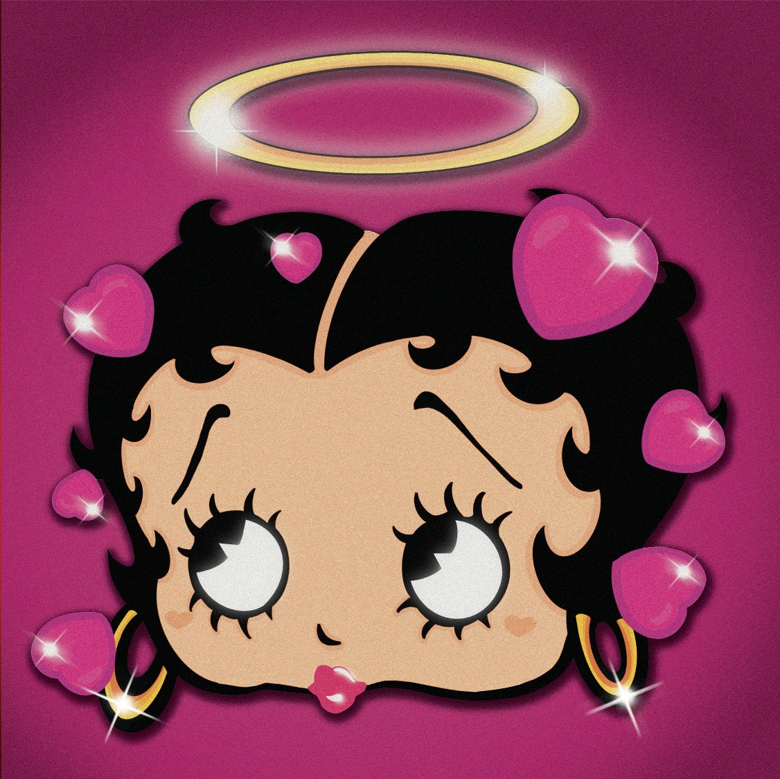 Angel Betty Boop Print – Teerugz