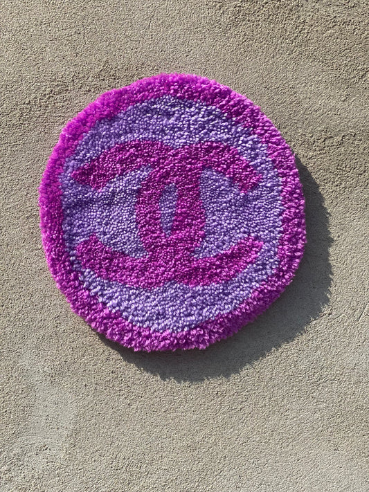 Purple “C” Coaster