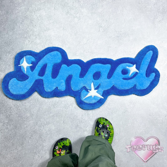 Blue Angel Sparkle Rug